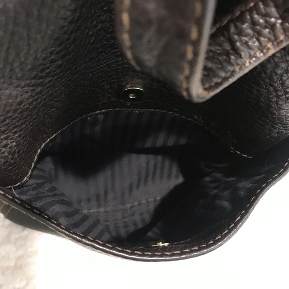 COACH Sonoma Adj Drawstring Bag Brown GUC! # 4923 - Picture 8 of 10